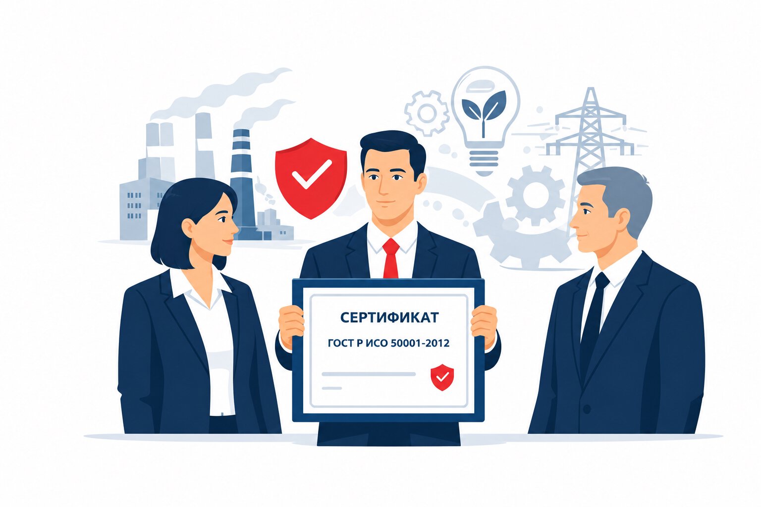 Оформление сертификата ГОСТ Р ИСО 50001-2012 в Черкесске и по всей республике Карачаево-Черкесия