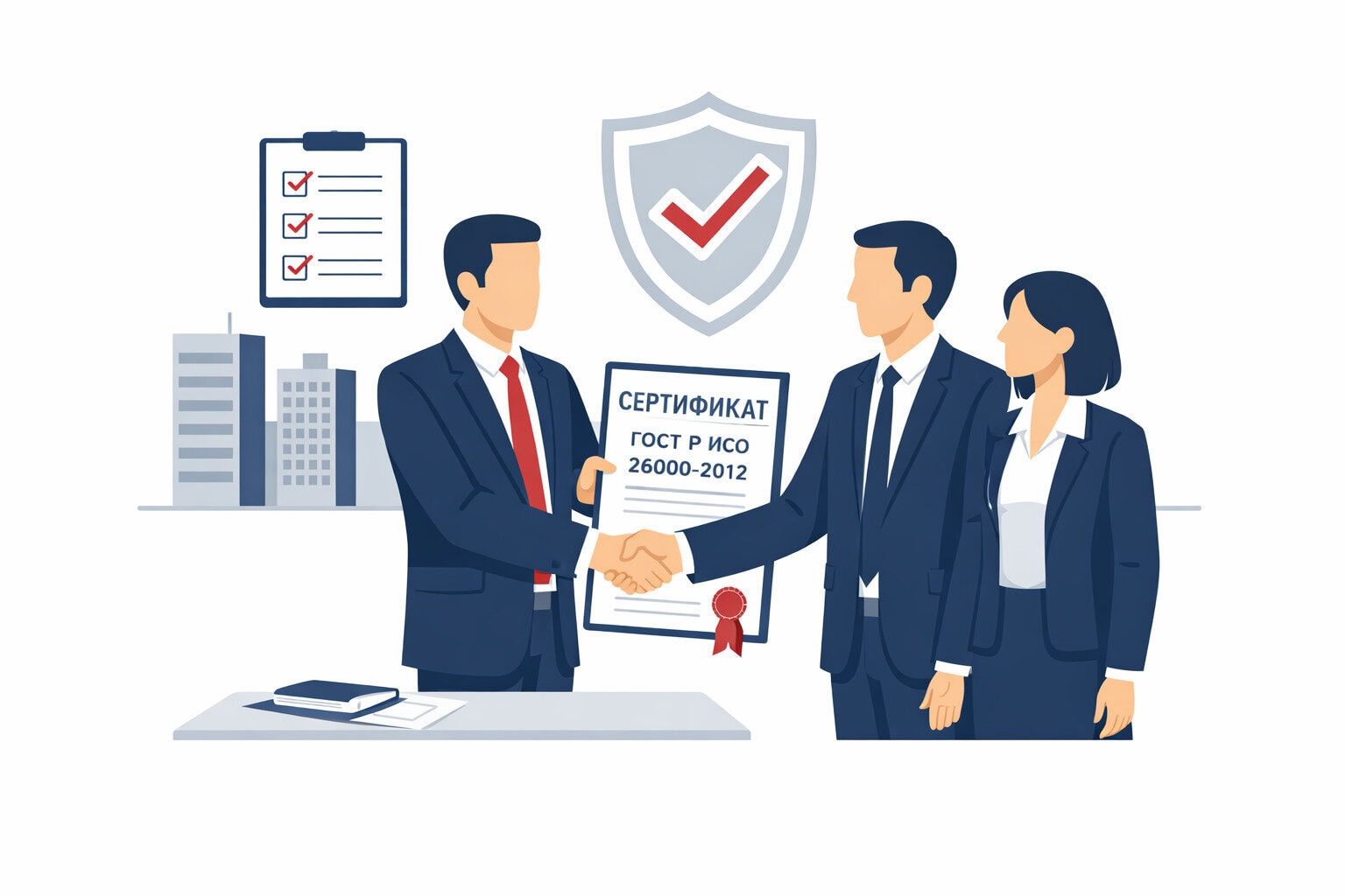 Порядок оформления сертификата ГОСТ Р ИСО 26000-2012 в Черкесске