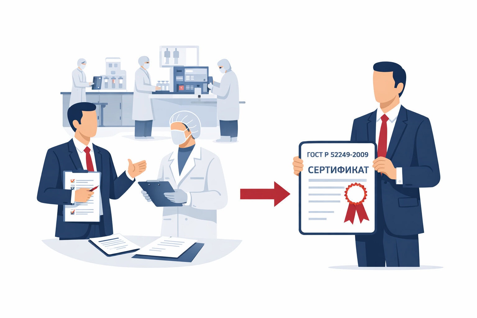 Процедура сертификации ГОСТ Р 52249-2009 в Черкесске