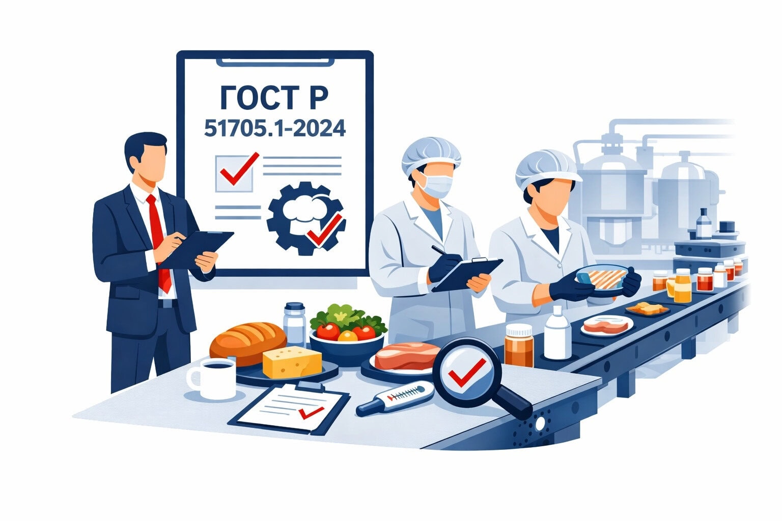 Оформление ГОСТ Р 51705.1 2024 ХАССП в Черкесске